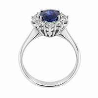 Anello Fanton Gioielli Donna ANELLI ZAFFIRO in Oro bianco Zaffiro 1.84 Ct ANOR-258-52 - ANOR-258-52